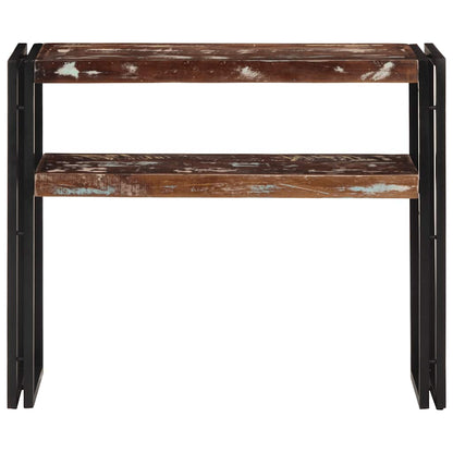 321098 vidaXL Console Table 90x30x75 cm Solid Reclaimed Wood