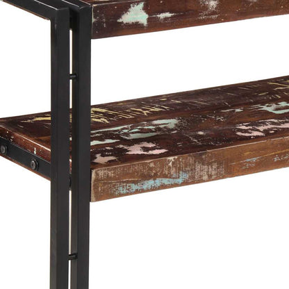 321098 vidaXL Console Table 90x30x75 cm Solid Reclaimed Wood