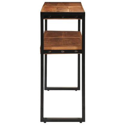 Console Table 150x30x75 cm Solid Acacia Wood