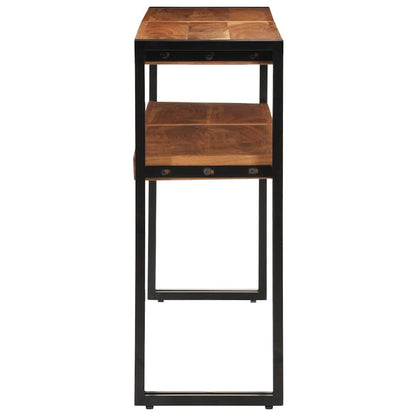 321103 vidaXL Console Table 150x30x75 cm Solid Acacia Wood