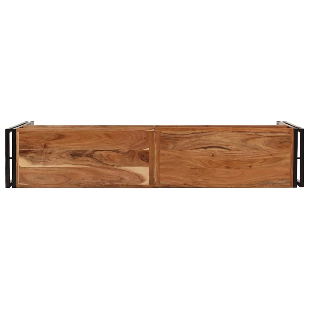 321103 vidaXL Console Table 150x30x75 cm Solid Acacia Wood