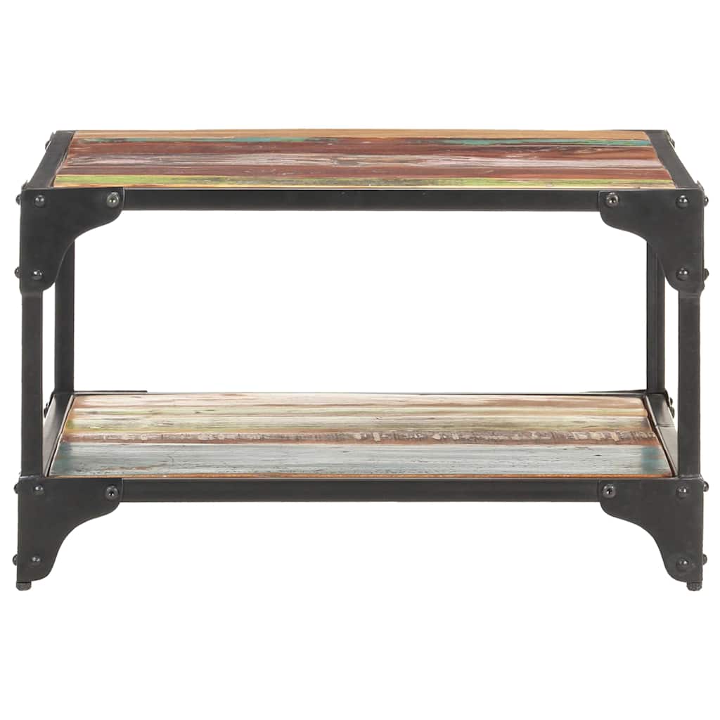 321795 vidaXL Coffee Table 60x60x35 cm Solid Reclaimed Wood