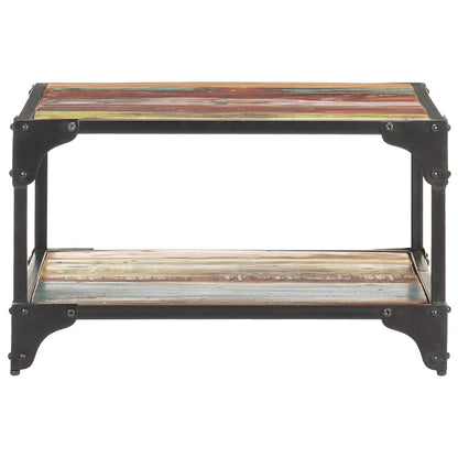 321795 vidaXL Coffee Table 60x60x35 cm Solid Reclaimed Wood