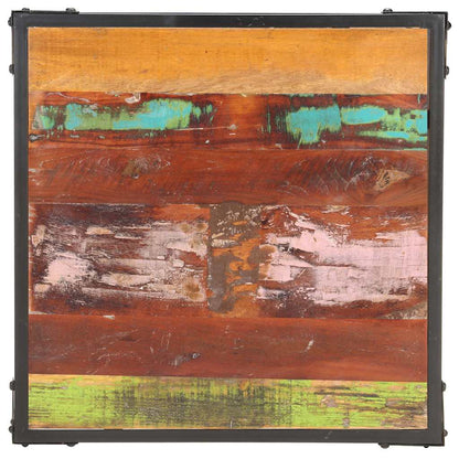 321795 vidaXL Coffee Table 60x60x35 cm Solid Reclaimed Wood