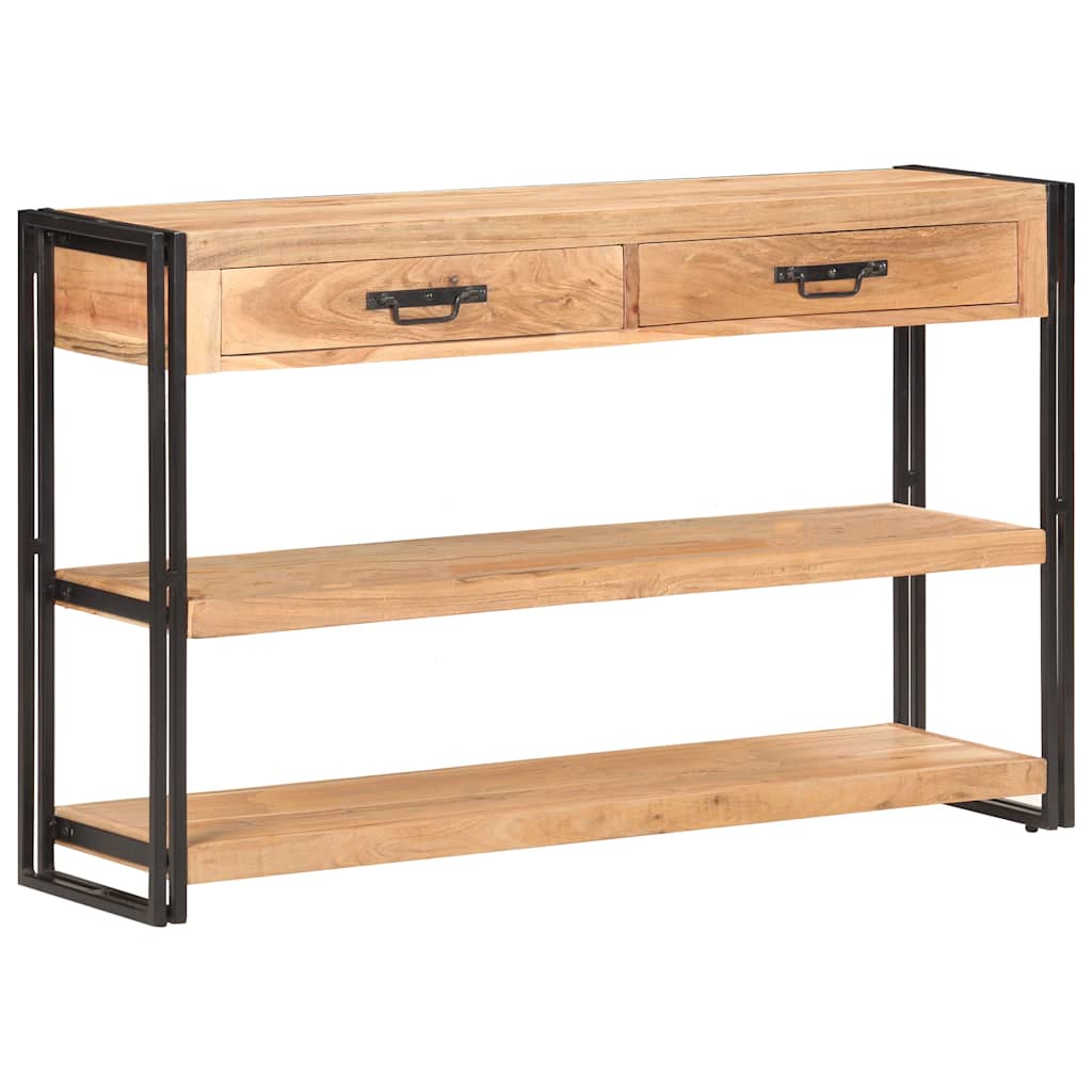 321803 vidaXL Sideboard 120x30x75 cm Solid Acacia Wood