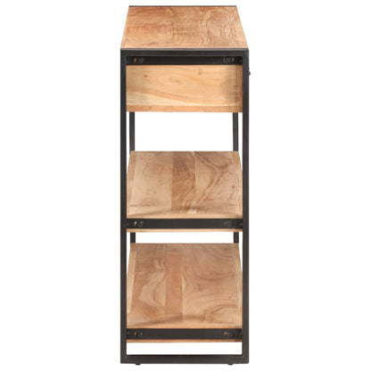 Sideboard 120x30x75 cm Solid Acacia Wood