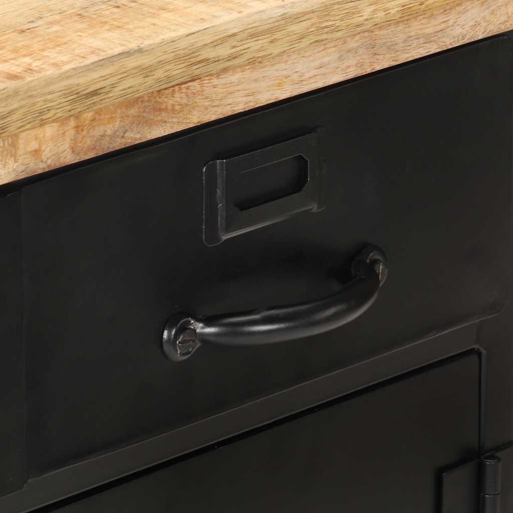 Sideboard 60x30x76 cm Rough Mango Wood
