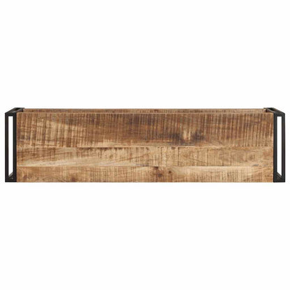 TV Cabinet 120x30x40 cm Rough Mango Wood