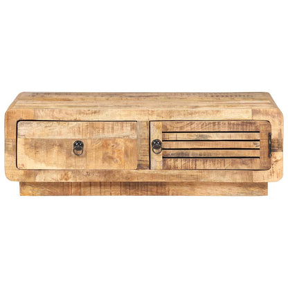 320458 vidaXL Coffee Table 90x60x29 cm Rough Mango Wood