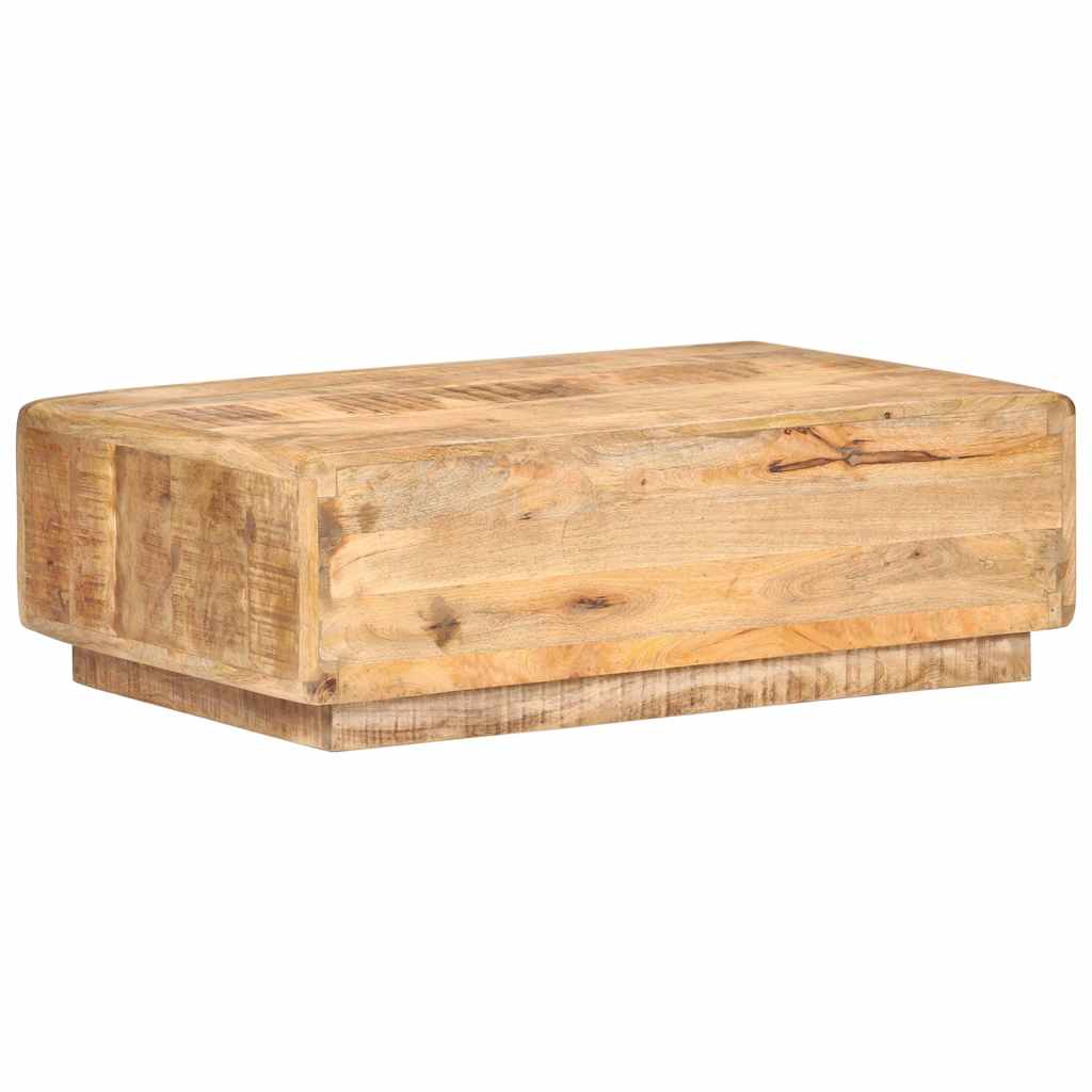 320458 vidaXL Coffee Table 90x60x29 cm Rough Mango Wood