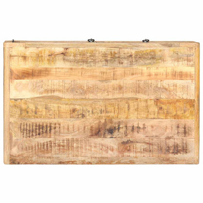 320458 vidaXL Coffee Table 90x60x29 cm Rough Mango Wood