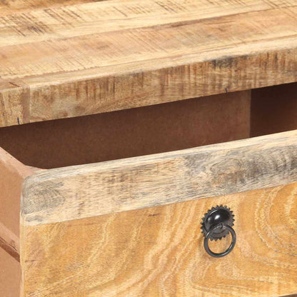 320458 vidaXL Coffee Table 90x60x29 cm Rough Mango Wood