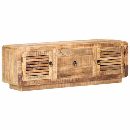 320460 vidaXL TV Cabinet 120x30x40 cm Rough Mango Wood