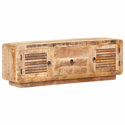 320460 vidaXL TV Cabinet 120x30x40 cm Rough Mango Wood