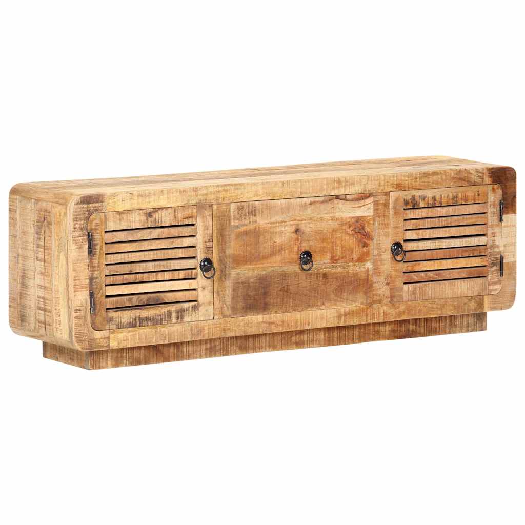 320460 vidaXL TV Cabinet 120x30x40 cm Rough Mango Wood