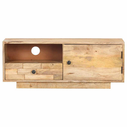 320466 vidaXL TV Cabinet 90x30x35 cm Solid Mango Wood