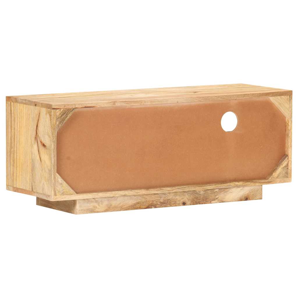 320466 vidaXL TV Cabinet 90x30x35 cm Solid Mango Wood