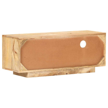 320466 vidaXL TV Cabinet 90x30x35 cm Solid Mango Wood