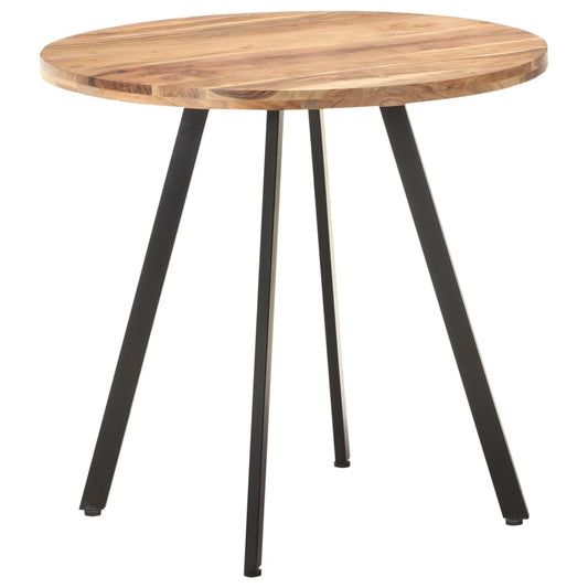 Dining Table 80 cm Solid Acacia Wood