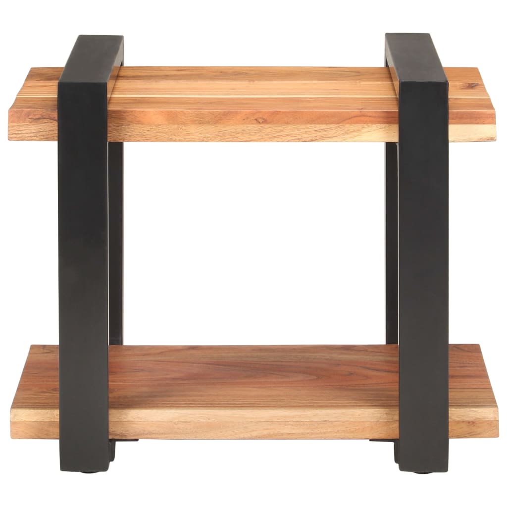 Bedside Cabinet 50x40x40 cm Solid Acacia Wood