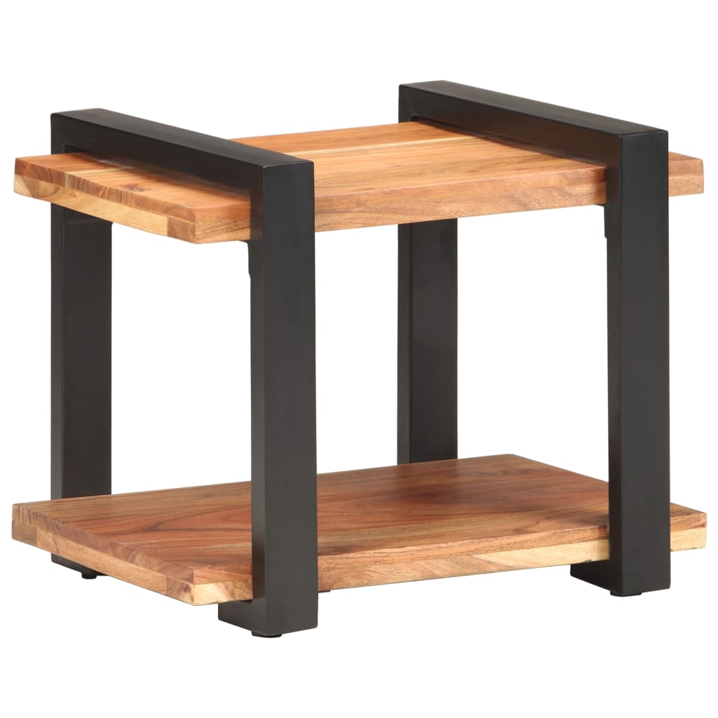 Bedside Cabinet 50x40x40 cm Solid Acacia Wood