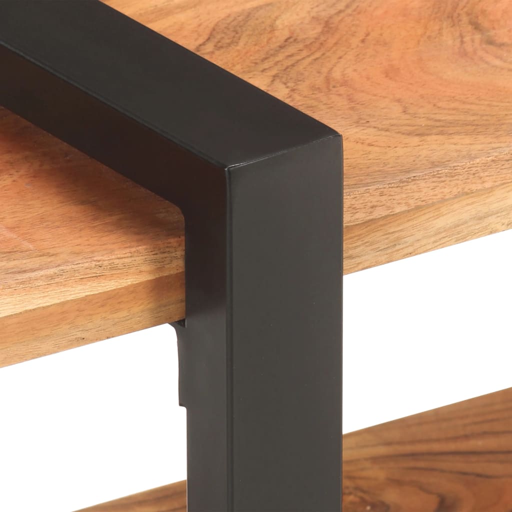Bedside Cabinet 50x40x40 cm Solid Acacia Wood