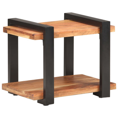 Bedside Cabinet 50x40x40 cm Solid Acacia Wood
