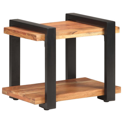 Bedside Cabinet 50x40x40 cm Solid Acacia Wood