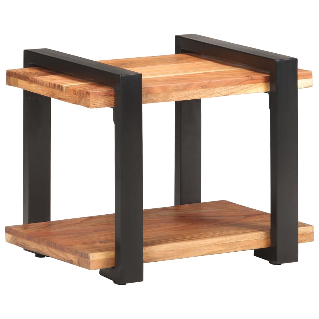 Bedside Cabinet 50x40x40 cm Solid Acacia Wood