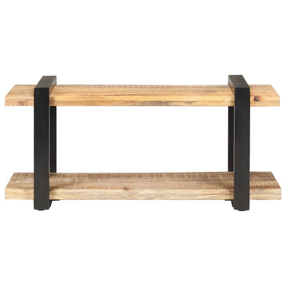 320493 vidaXL TV Cabinet 90x40x40 cm Rough Mango Wood