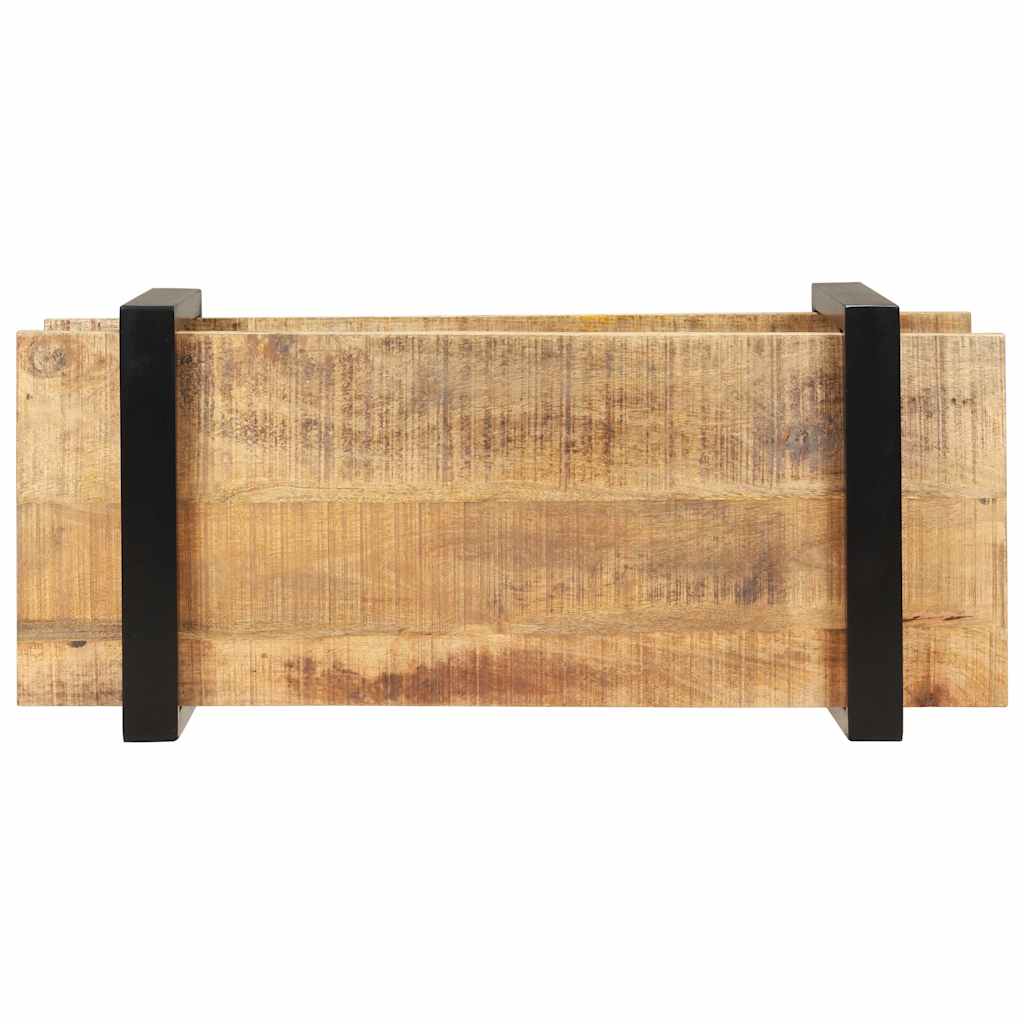 320493 vidaXL TV Cabinet 90x40x40 cm Rough Mango Wood