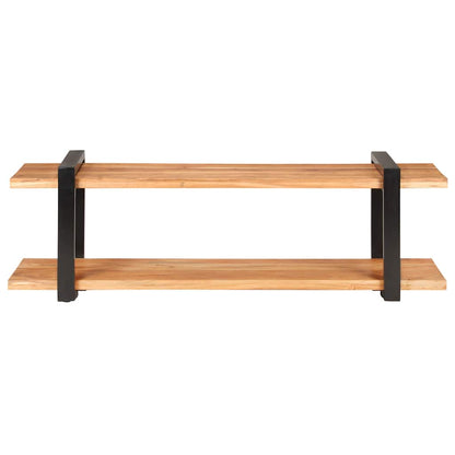 320496 vidaXL TV Cabinet 130x40x40 cm Solid Acacia Wood