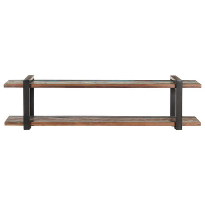 320498 vidaXL TV Cabinet 160x40x40 cm Solid Reclaimed Wood