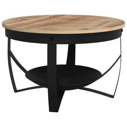 Coffee Table Ø68x43 cm Rough Mango Wood