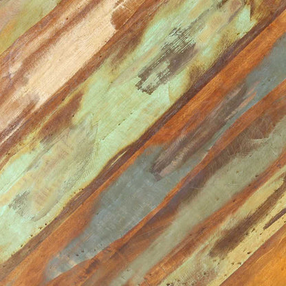 Coffee Table Ø68x43 cm Solid Reclaimed Wood
