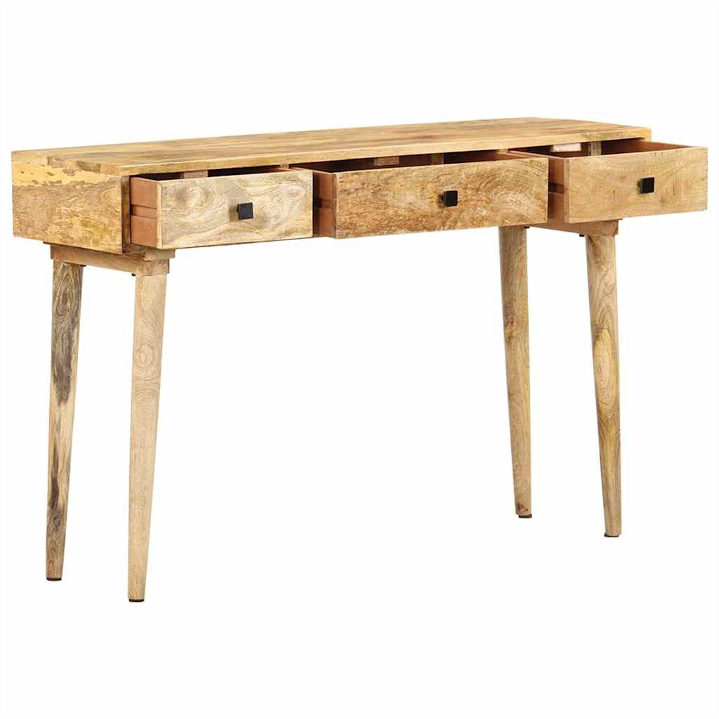 320803 vidaXL Console Table 115x35x76 cm Solid Mango Wood