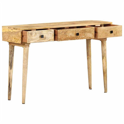 320803 vidaXL Console Table 115x35x76 cm Solid Mango Wood