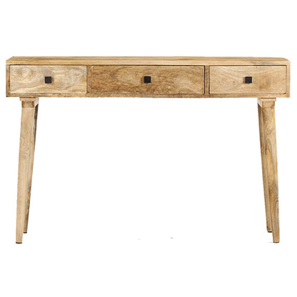 320803 vidaXL Console Table 115x35x76 cm Solid Mango Wood