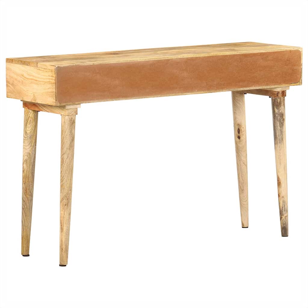 320803 vidaXL Console Table 115x35x76 cm Solid Mango Wood