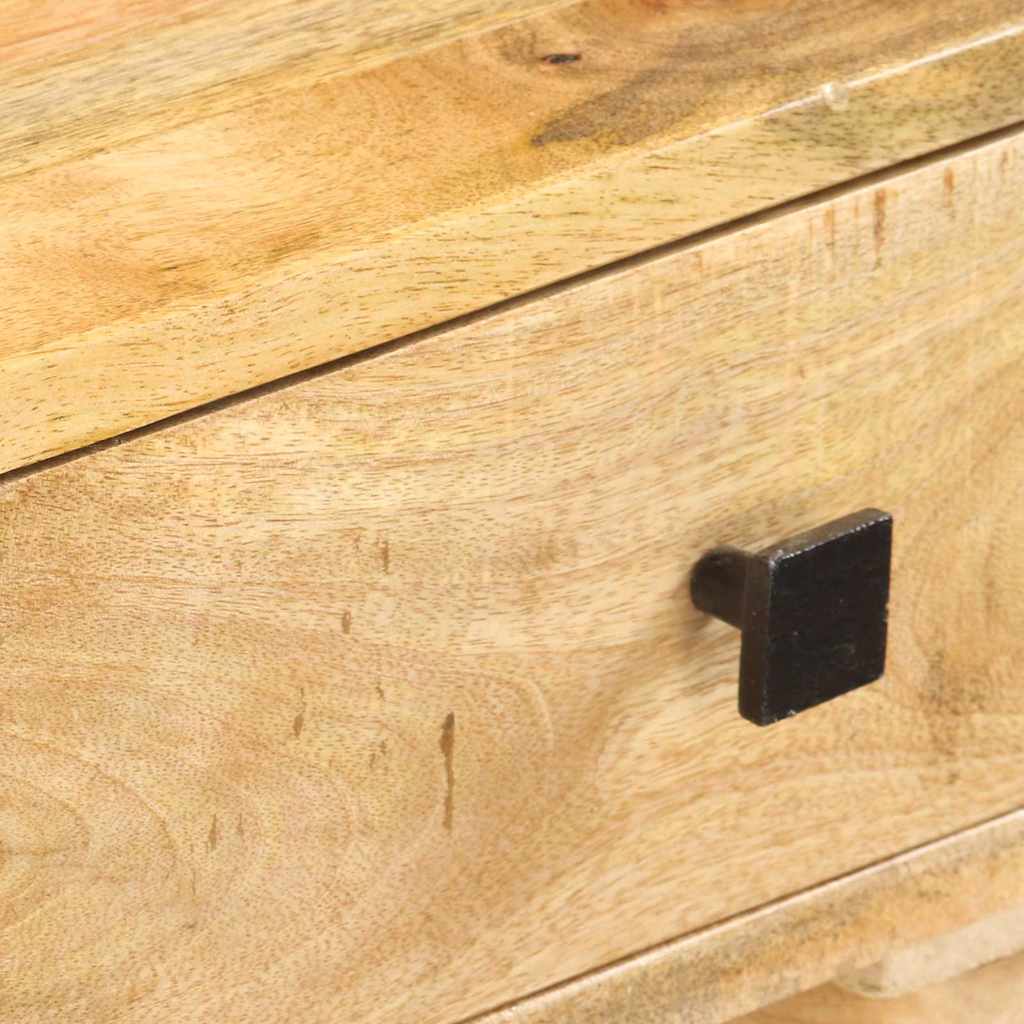 320803 vidaXL Console Table 115x35x76 cm Solid Mango Wood
