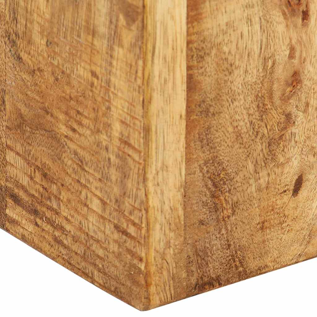 320804 vidaXL Plant Stands 2 pcs Solid Mango Wood