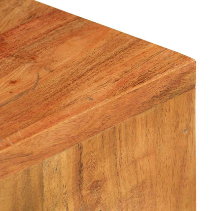Plant Stands 2 pcs Solid Acacia Wood