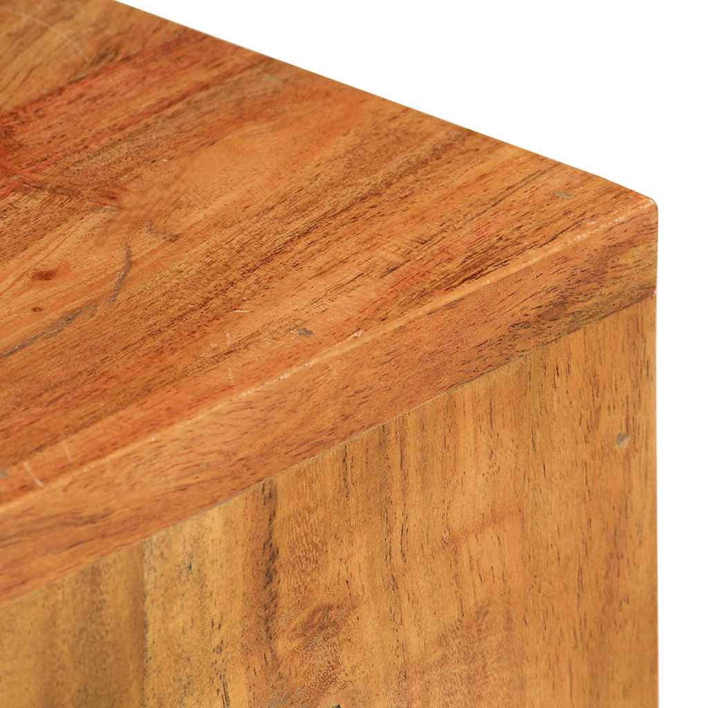 320805 vidaXL Plant Stands 2 pcs Solid Acacia Wood