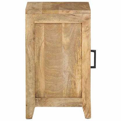 320811 vidaXL Bedside Cabinet 40x30x50 cm Solid Mango Wood