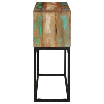 320822 vidaXL Console Table 120x30x75 cm Solid Reclaimed Wood