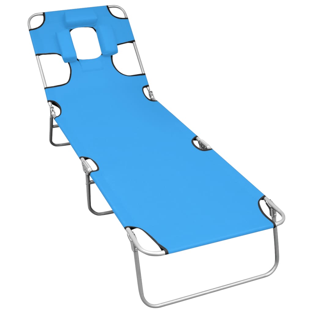 Sun Lounger | Turquoise Blue