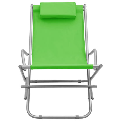 Rocking Chair | Set of 2 | Green | Powder-coated steel, PVC | Standard