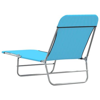 Sunlounger | Set of 2 | Blue