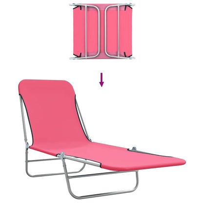 Sunlounger | Set of 2 | Pink