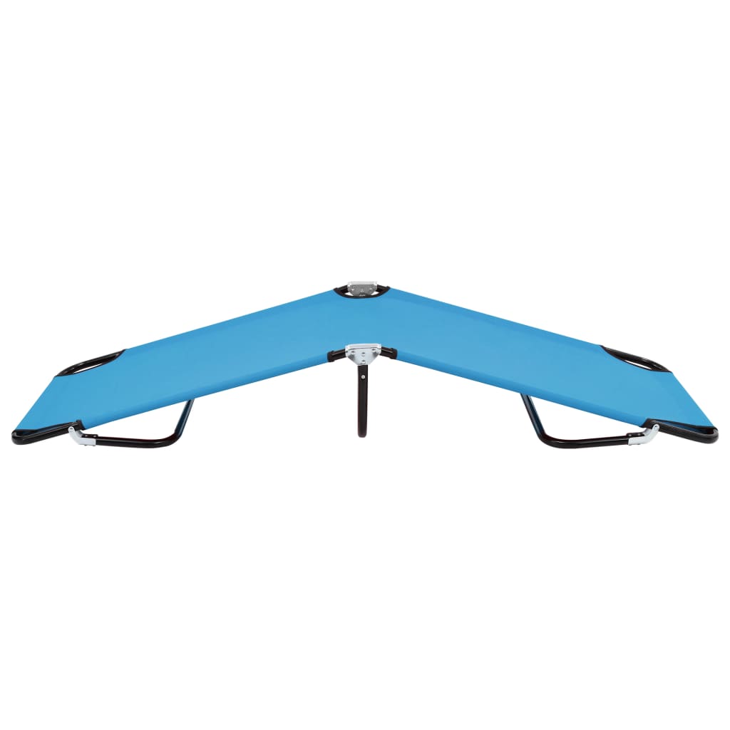 Sun Lounger | Turquoise Blue | Powder-Coated Steel | Standard
